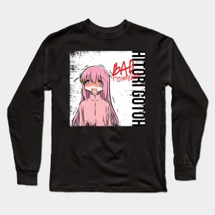 BOCCHI THE ROCK!: BAD COMUNICATION (V2) (GRUNGE STYLE) Long Sleeve T-Shirt